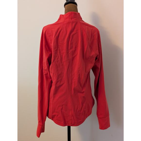 Athleta Full Zip Fitness Salutation Jacket - Women's Size L - Red Lychee - Picture 5 of 7